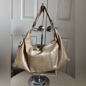 EUC HOBO Champagne Hobo Bag